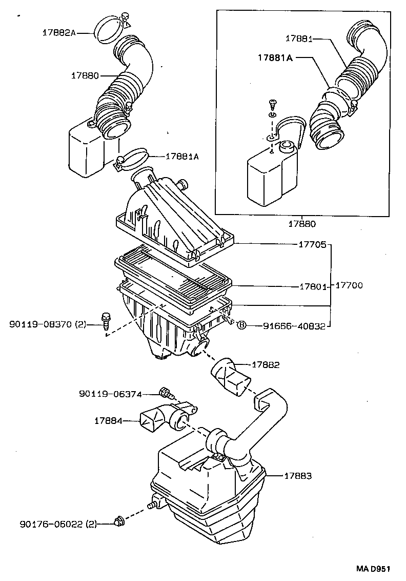  CARINA FF |  AIR CLEANER