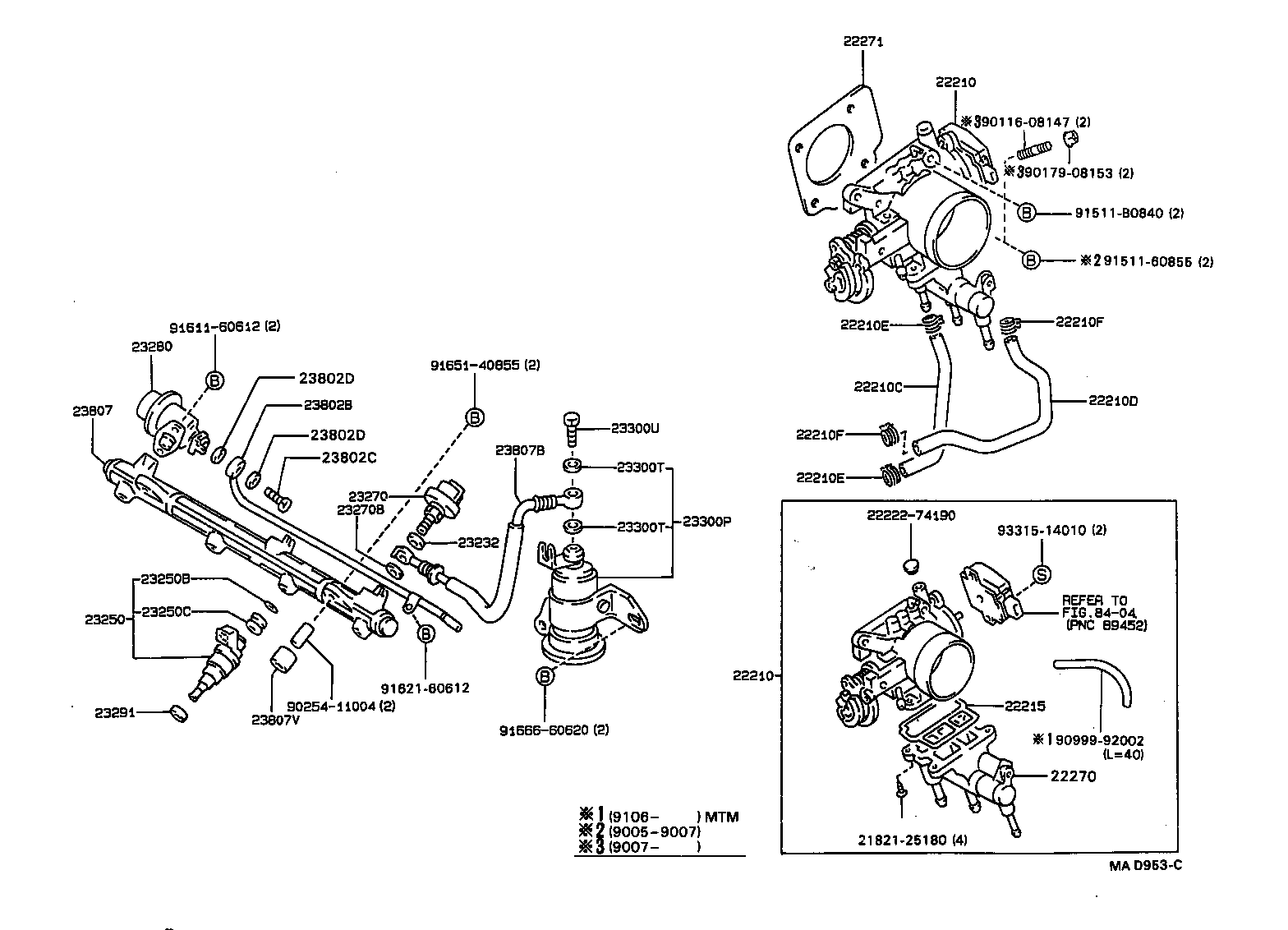  CARINA FF |  FUEL INJECTION SYSTEM