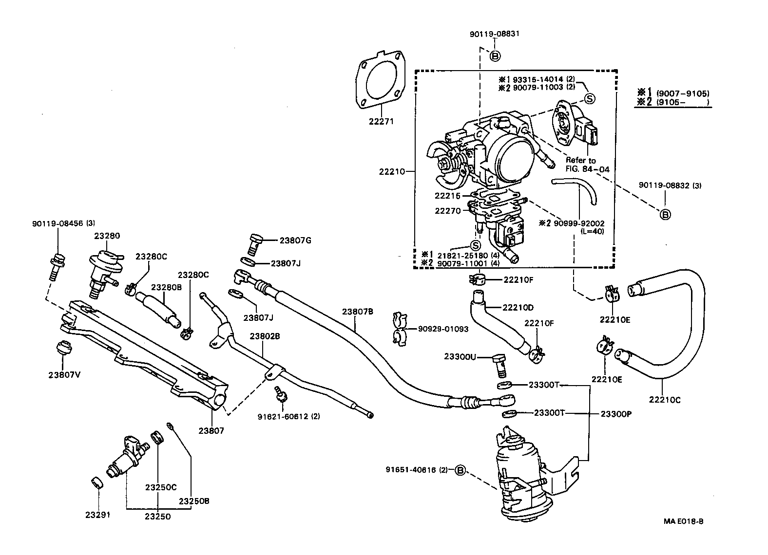  CAMRY VISTA |  FUEL INJECTION SYSTEM
