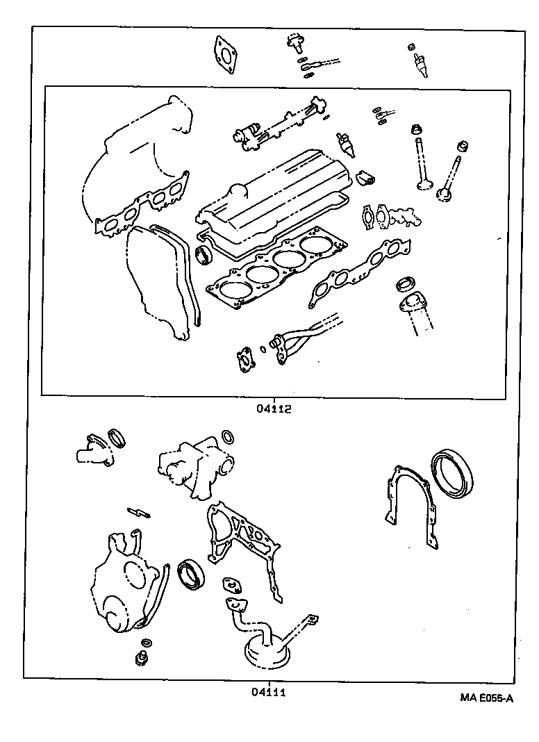  MARK 2 |  ENGINE OVERHAUL GASKET KIT
