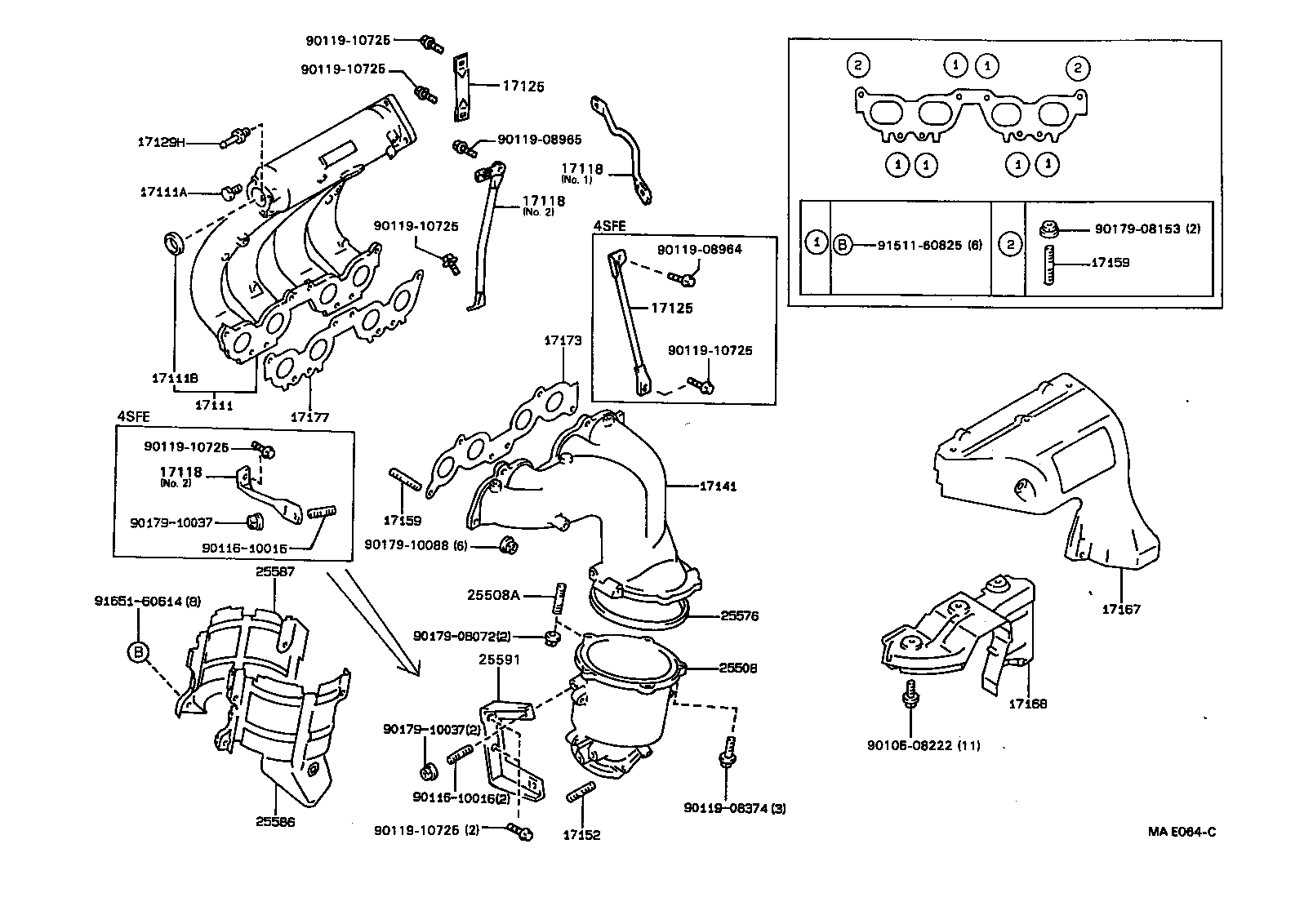  CAMRY VISTA |  MANIFOLD