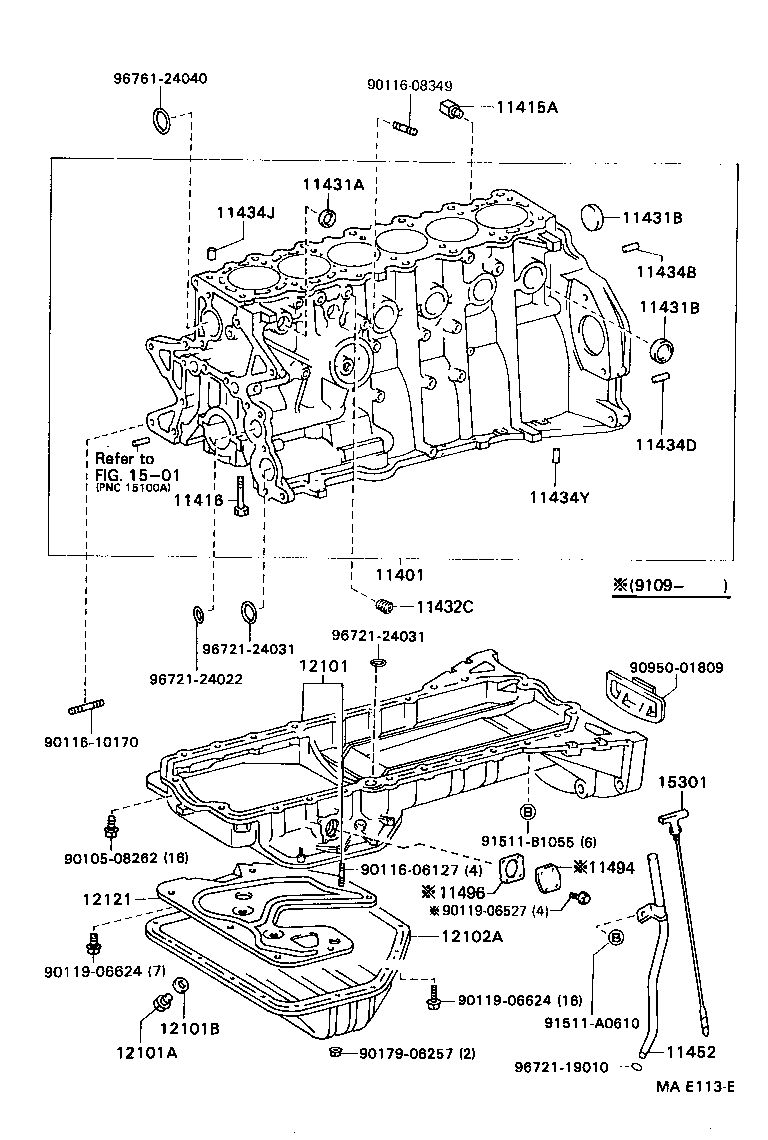  CHASER |  CYLINDER BLOCK