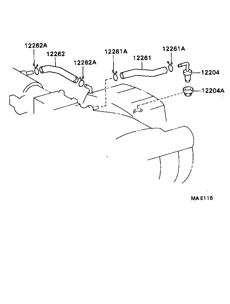  CROWN |  VENTILATION HOSE