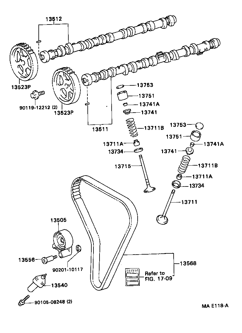  CHASER |  CAMSHAFT VALVE