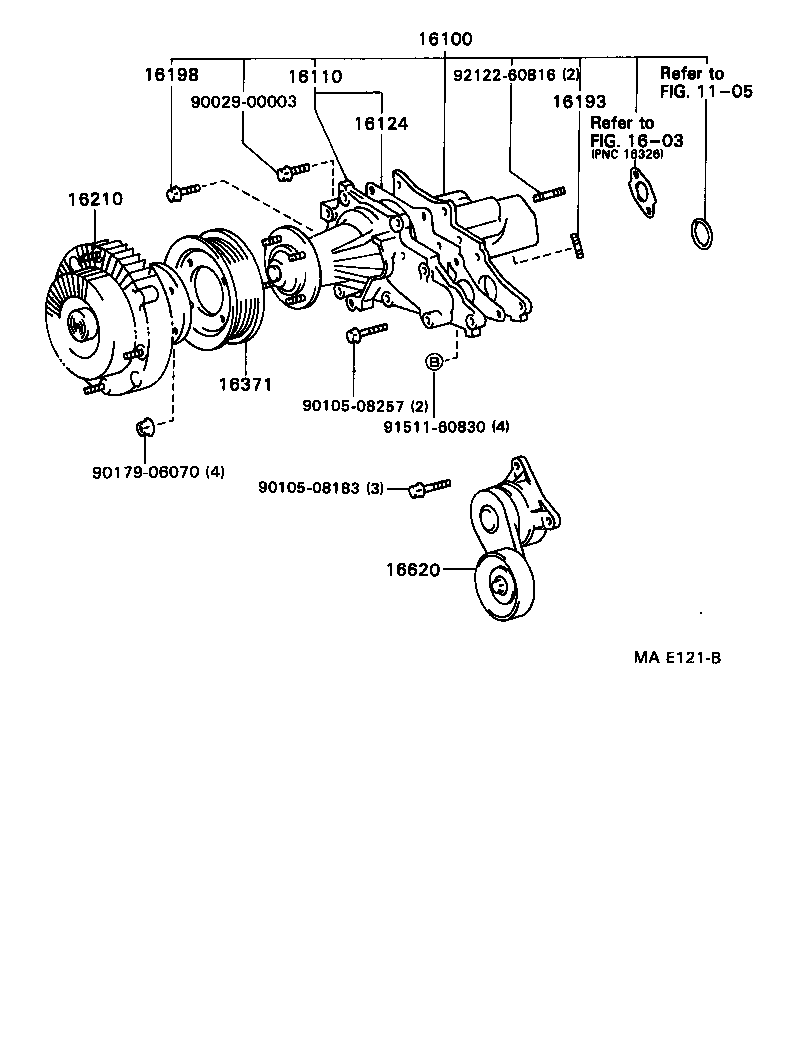  CRESTA |  WATER PUMP