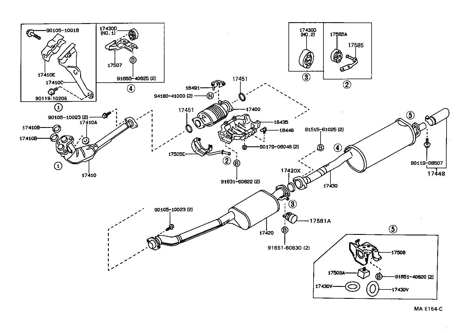  CRESTA |  EXHAUST PIPE