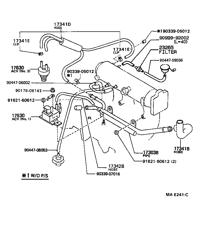  SPRINTER CARIB |  VACUUM PIPING