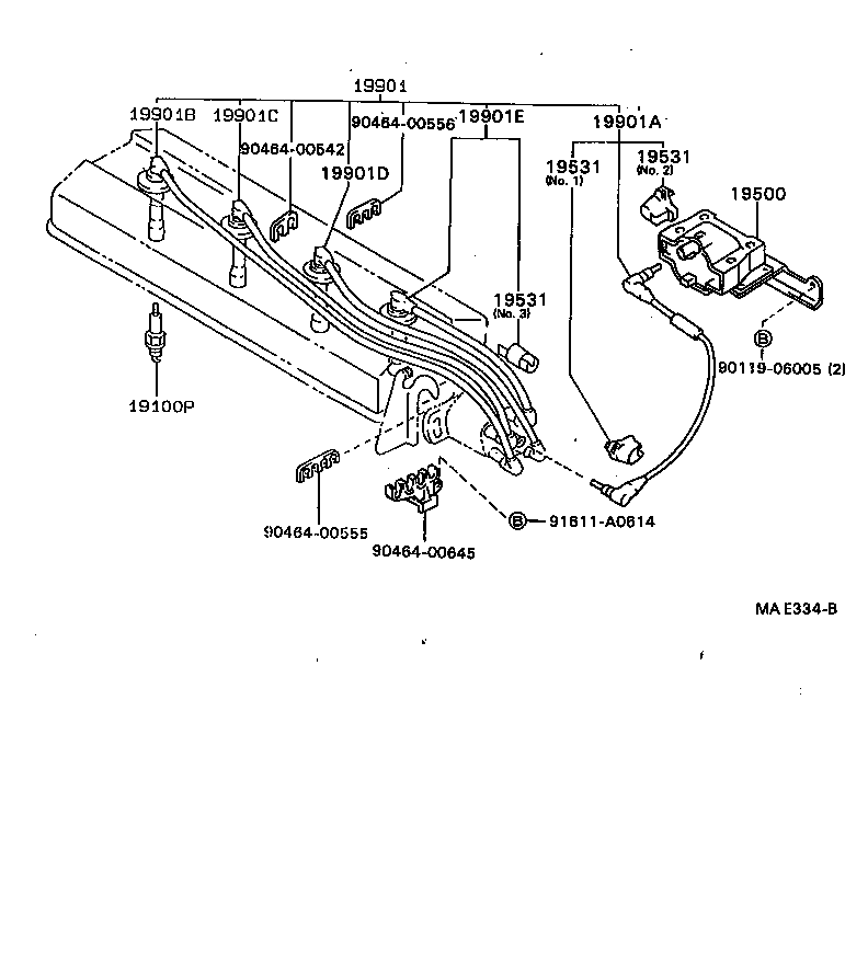  CELICA |  IGNITION COIL SPARK PLUG