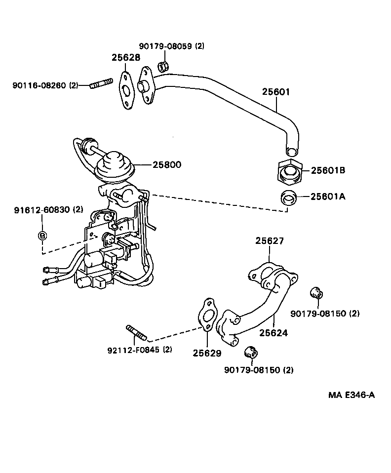  CHASER |  EXHAUST GAS RECIRCULATION SYSTEM