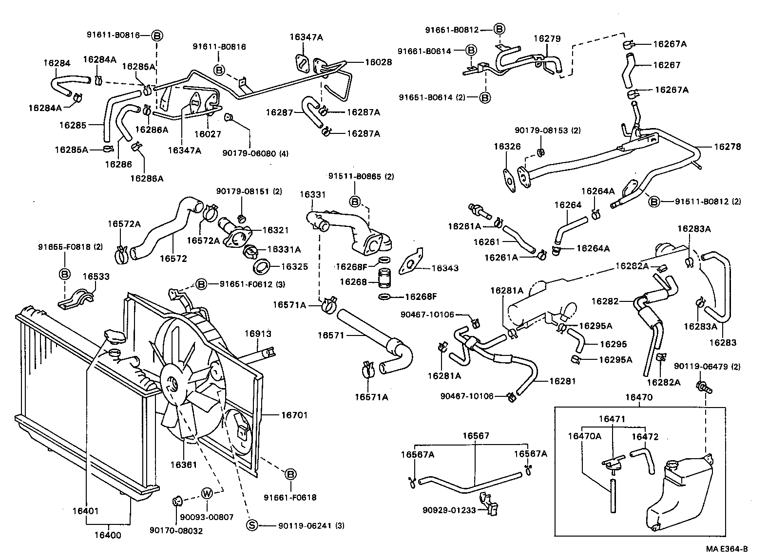 MARK 2 |  RADIATOR WATER OUTLET
