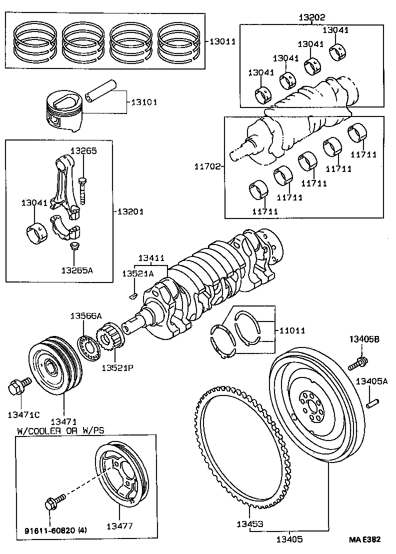  CYNOS |  CRANKSHAFT PISTON