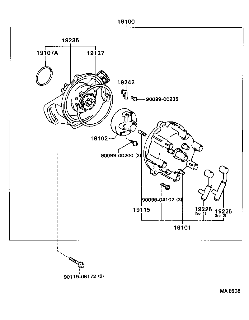  CAMRY VISTA |  DISTRIBUTOR