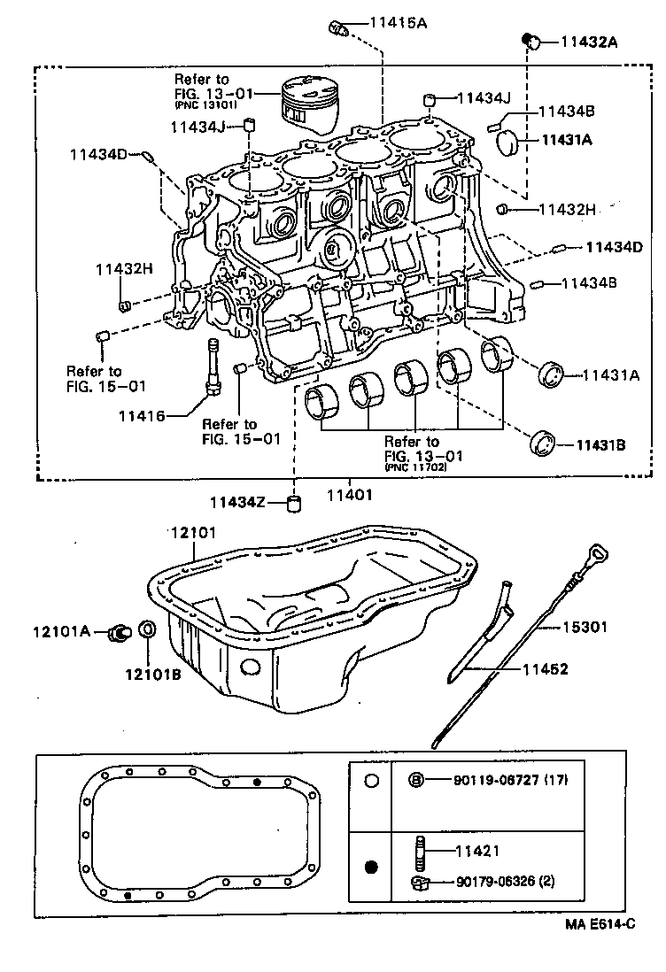  SCEPTER WG CP |  CYLINDER BLOCK