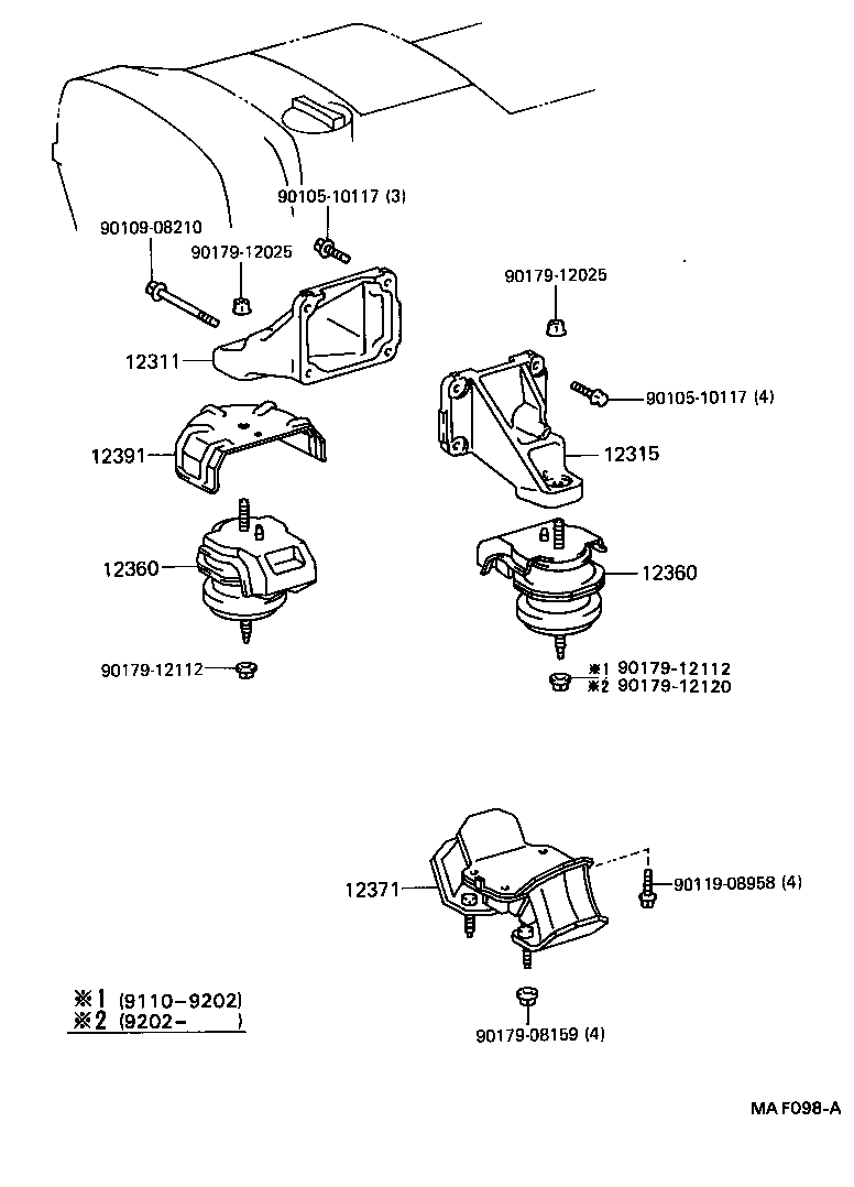  CROWN CROWN MAJESTA |  MOUNTING
