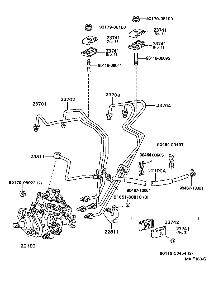  CROWN CROWN MAJESTA |  INJECTION PUMP ASSEMBLY