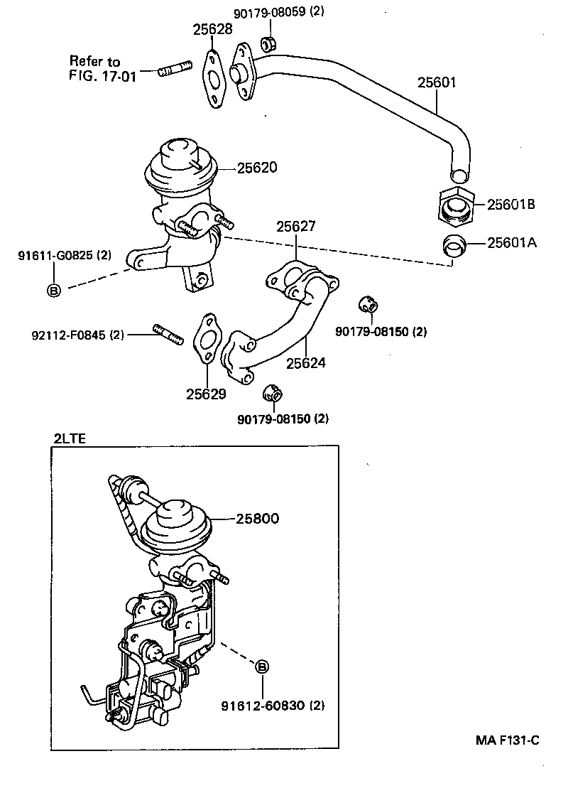  CROWN CROWN MAJESTA |  EXHAUST GAS RECIRCULATION SYSTEM