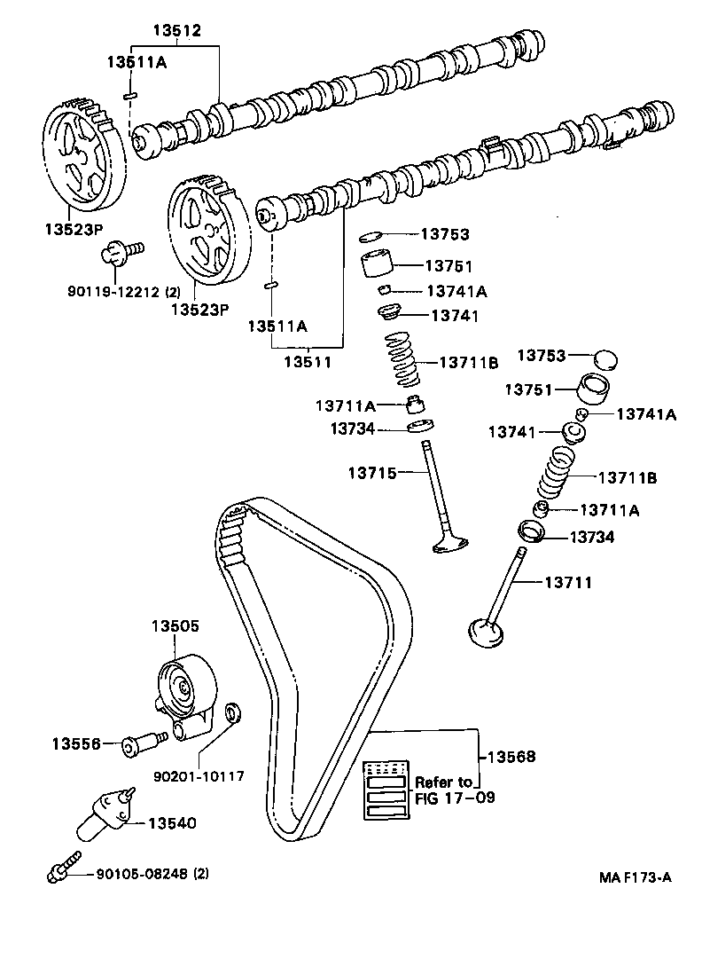  ARISTO |  CAMSHAFT VALVE