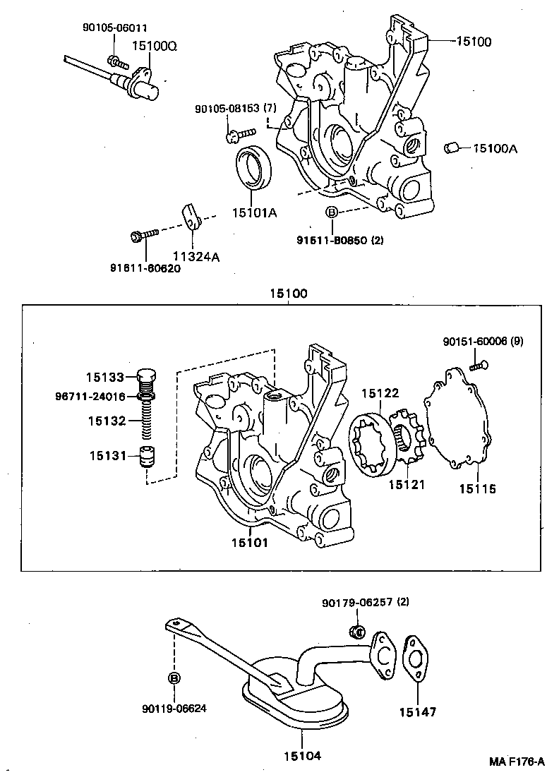  ARISTO |  ENGINE OIL PUMP