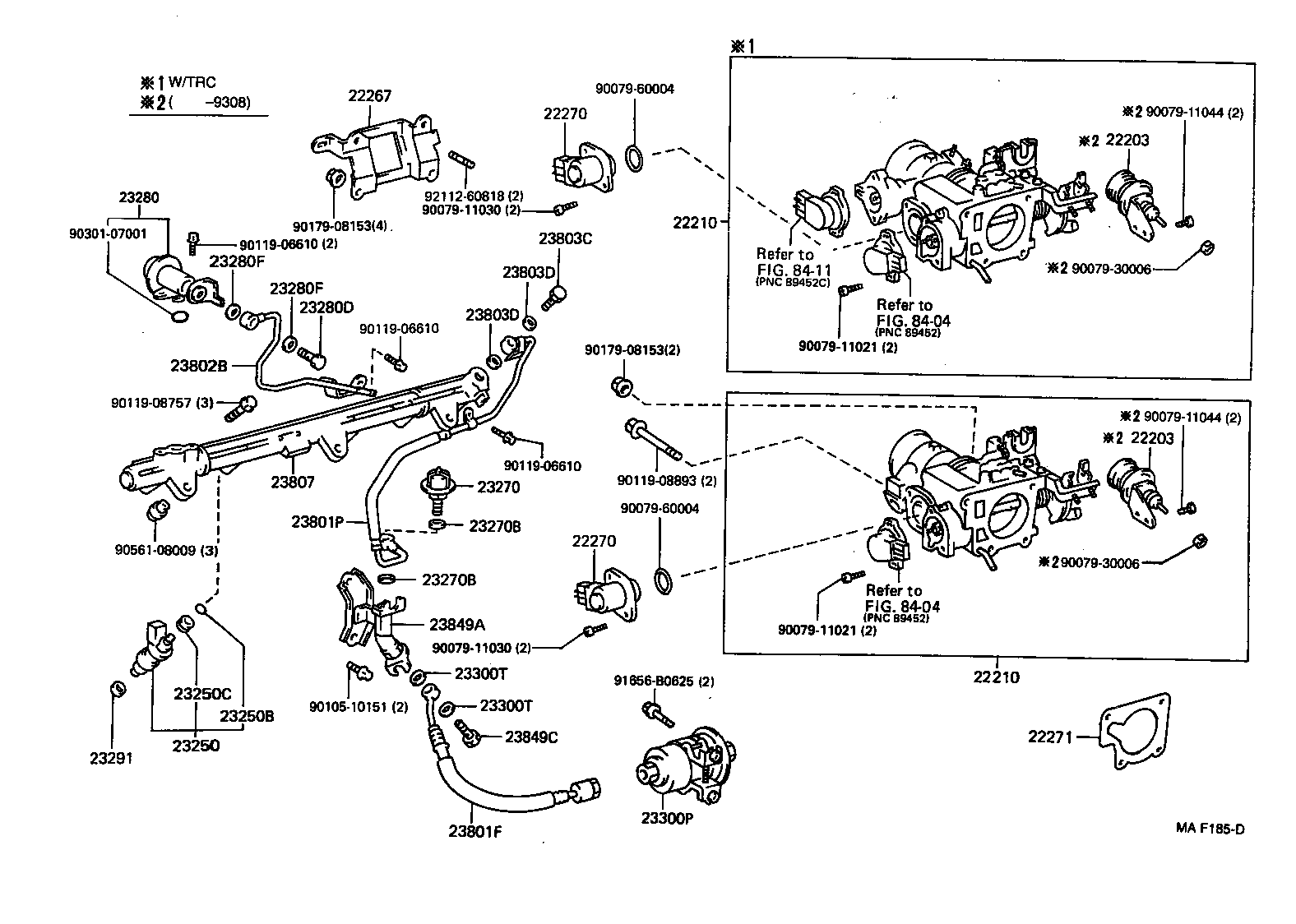  CROWN CROWN MAJESTA |  FUEL INJECTION SYSTEM