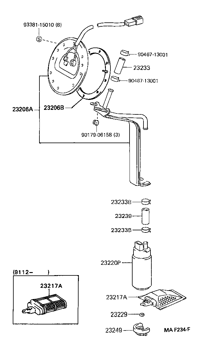  CROWN CROWN MAJESTA |  FUEL INJECTION SYSTEM