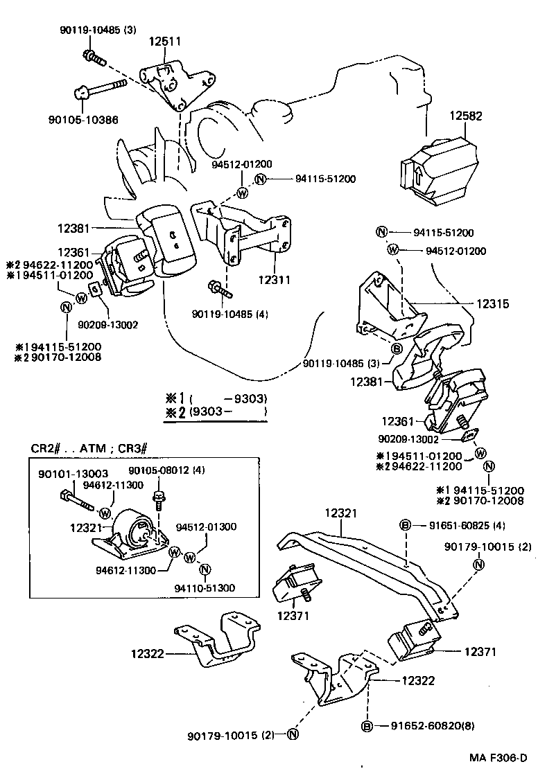  LITE TOWNACE V WG |  MOUNTING