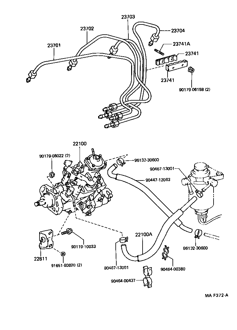  LITE TOWNACE V WG |  INJECTION PUMP ASSEMBLY