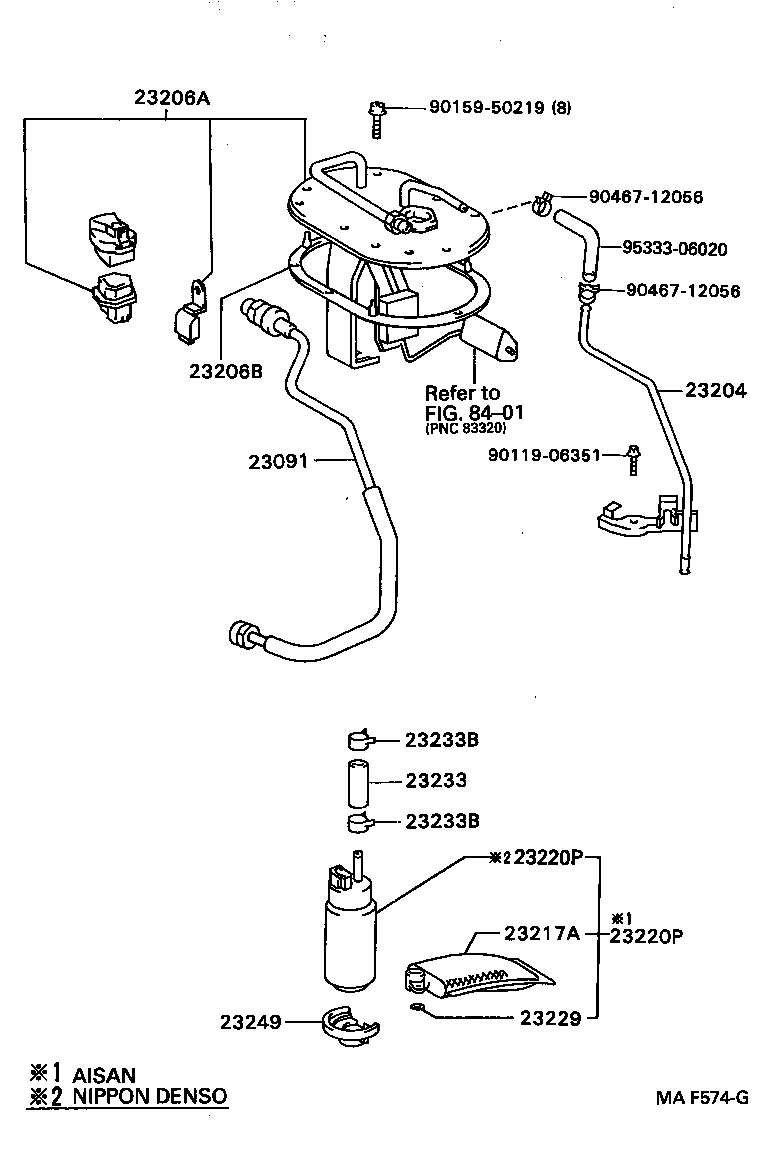  CARINA FF |  FUEL INJECTION SYSTEM