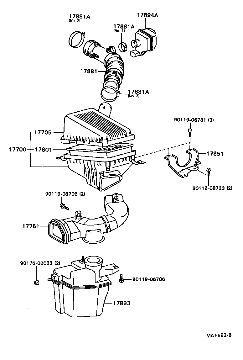  CARINA FF |  AIR CLEANER