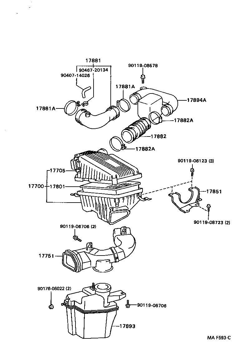  CARINA FF |  AIR CLEANER