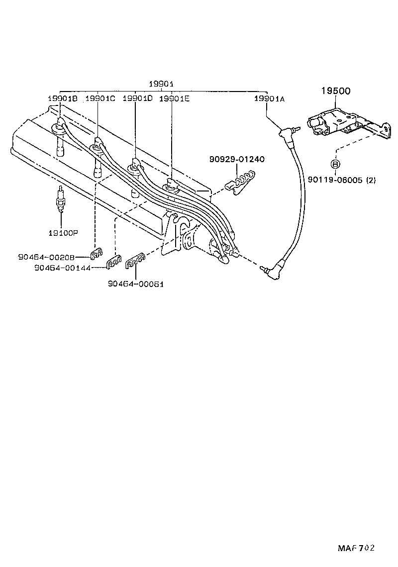  CELICA |  IGNITION COIL SPARK PLUG