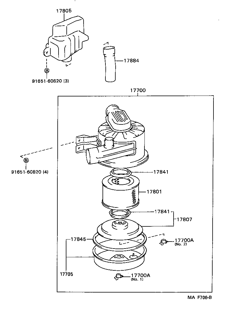  HIACE TRUCK |  AIR CLEANER