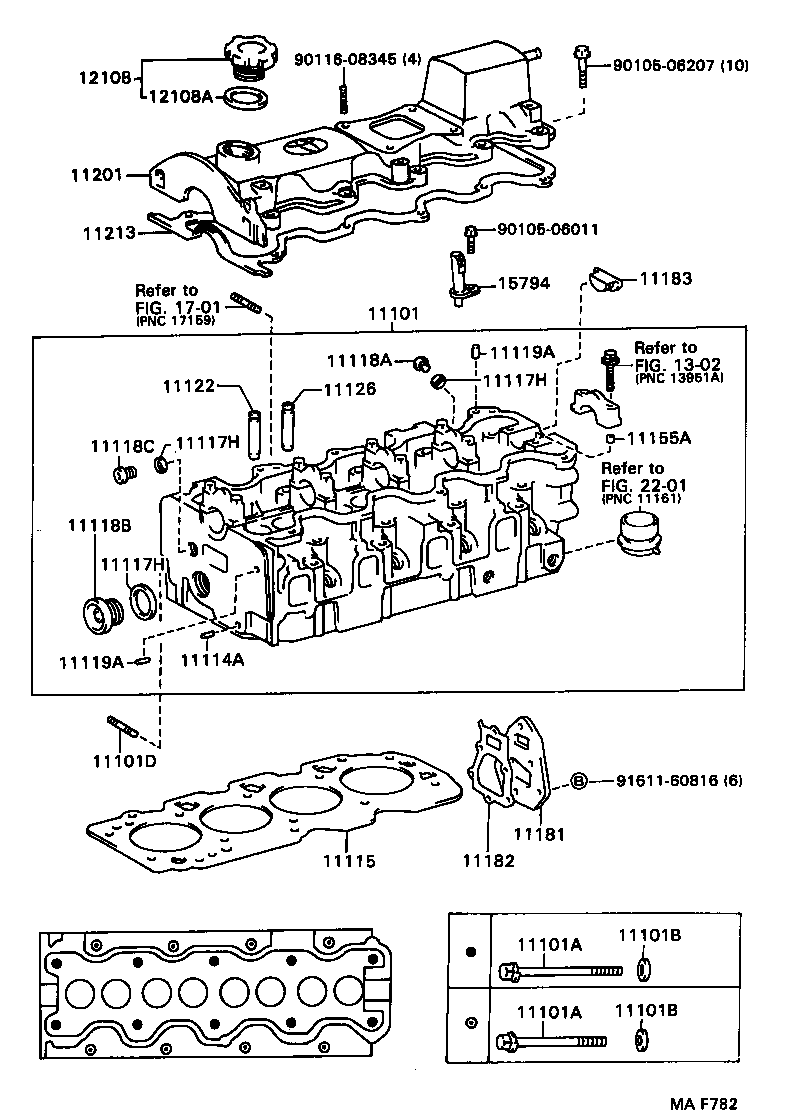  CAMRY VISTA |  CYLINDER HEAD