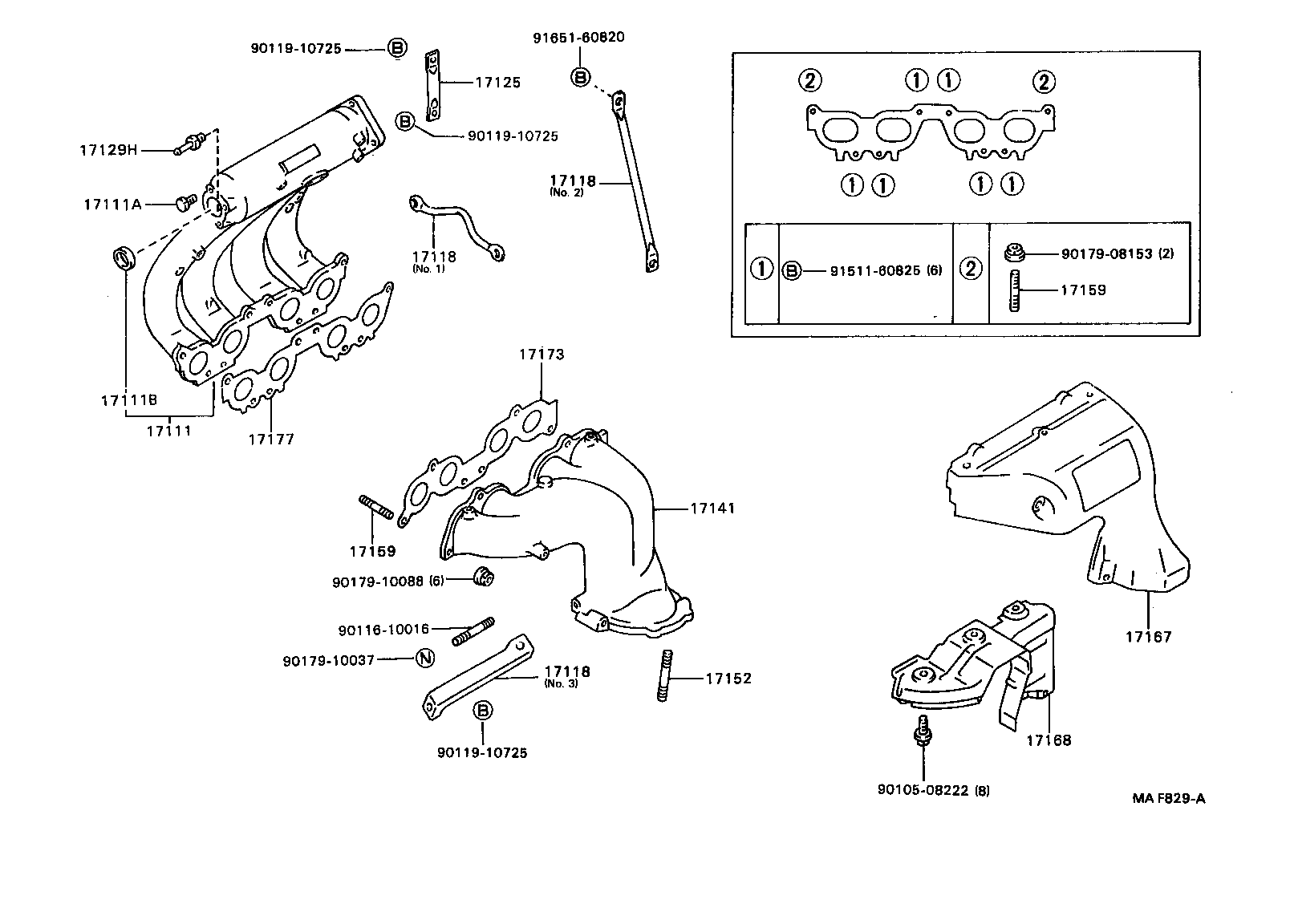  CAMRY VISTA |  MANIFOLD