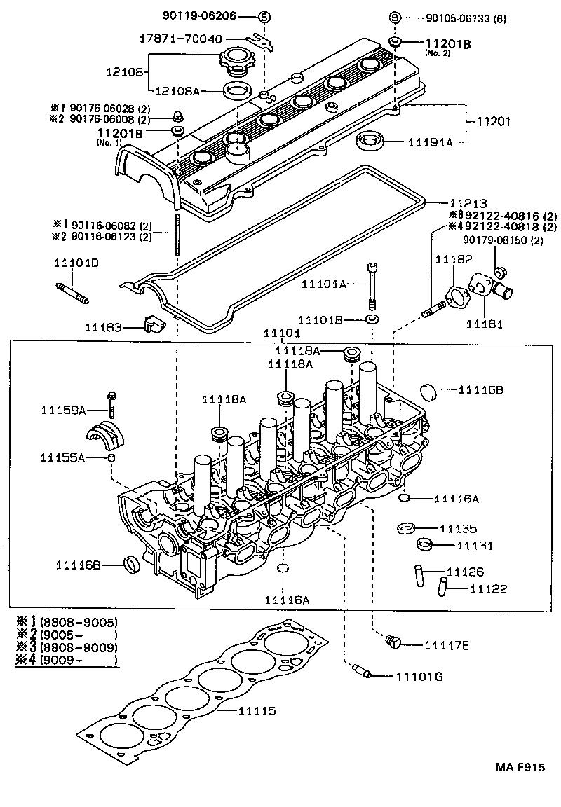  SUPRA |  CYLINDER HEAD