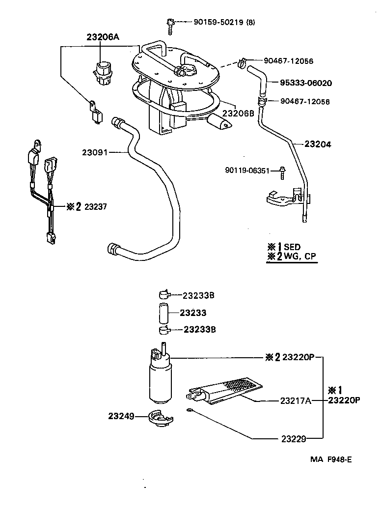  SCEPTER WG CP |  FUEL INJECTION SYSTEM