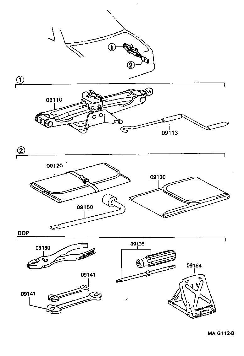  CRESTA |  STANDARD TOOL