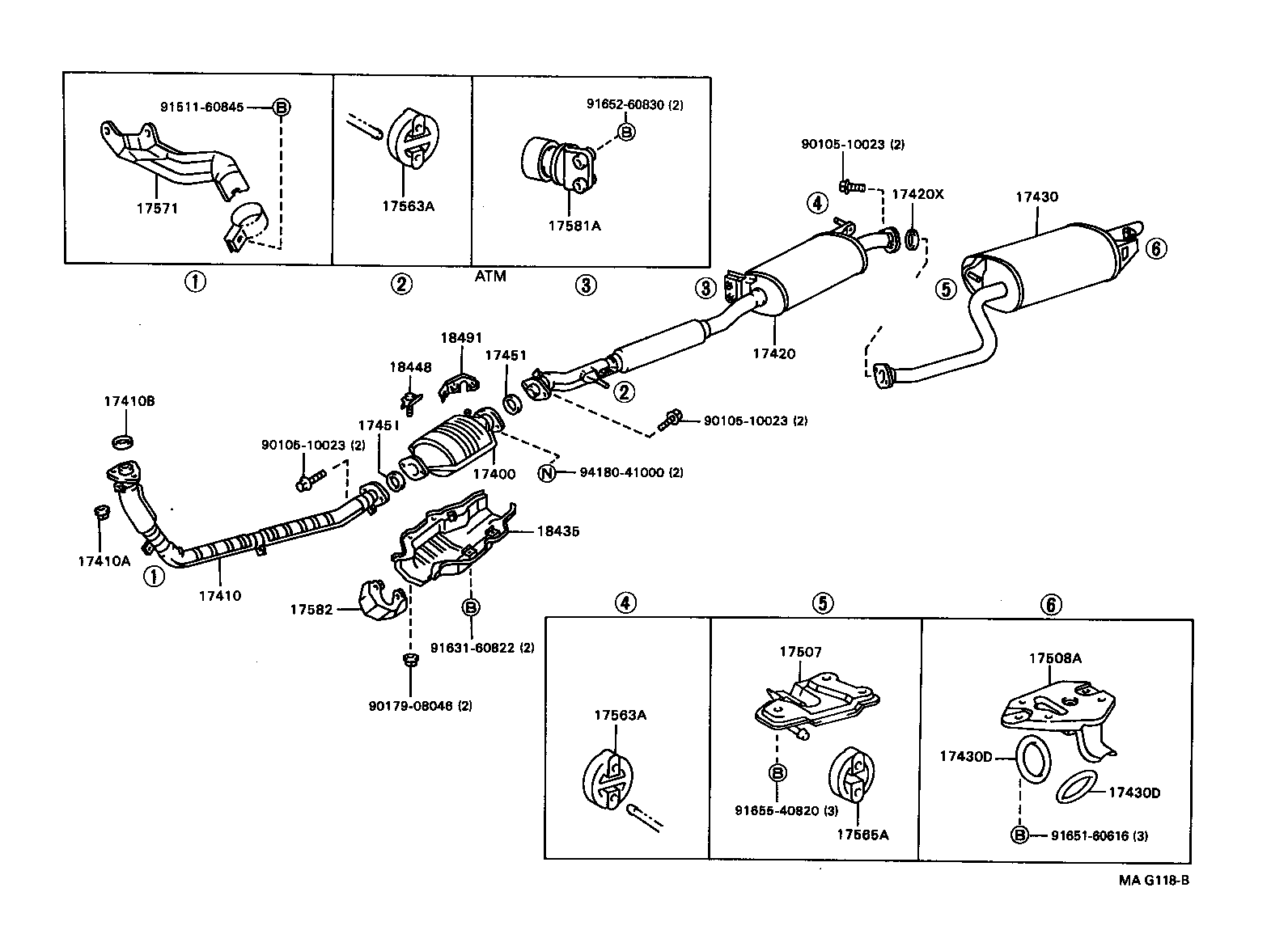  CHASER |  EXHAUST PIPE