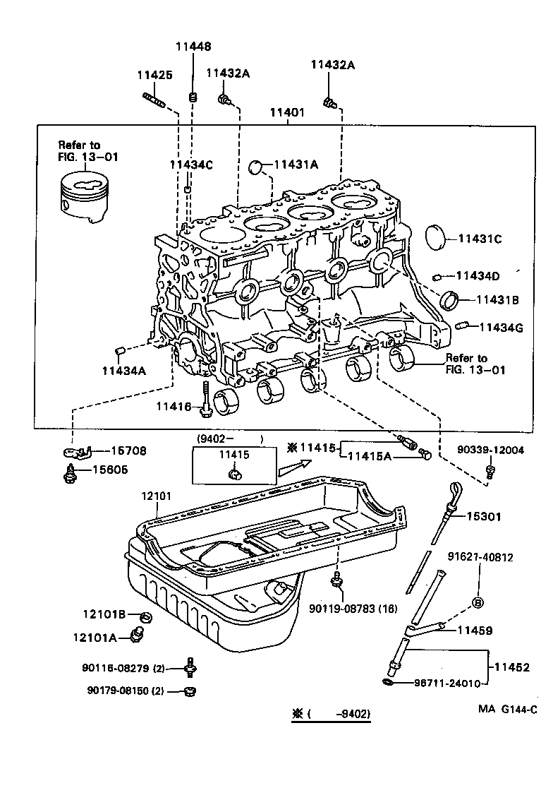 MARK 2 |  CYLINDER BLOCK