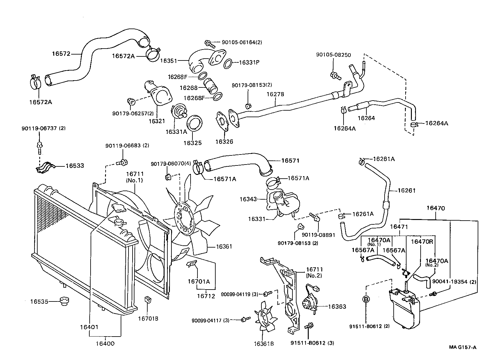  CHASER |  RADIATOR WATER OUTLET