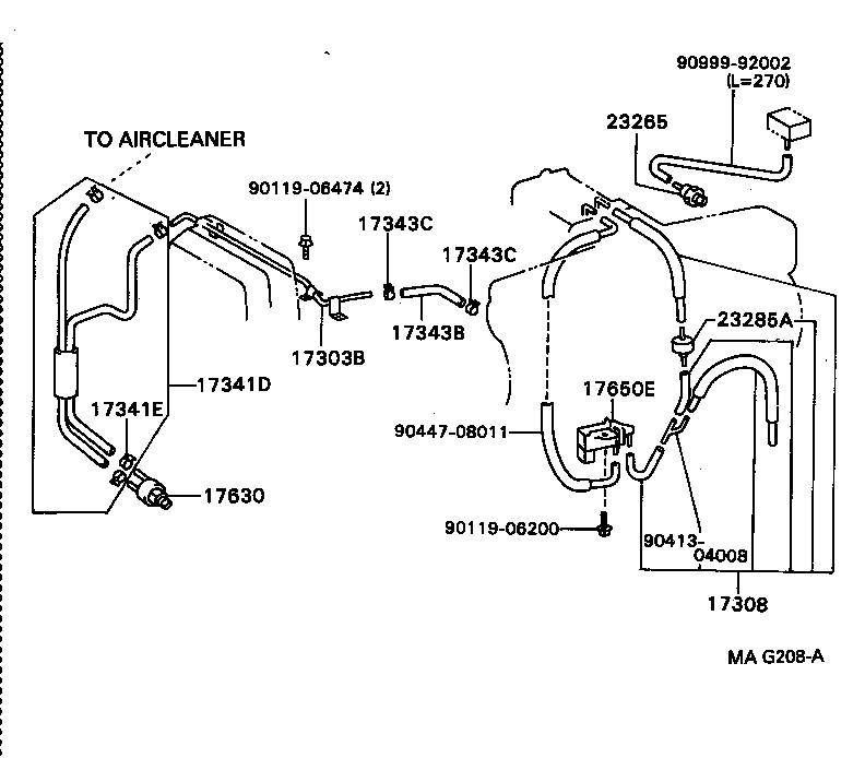  MARK 2 |  VACUUM PIPING