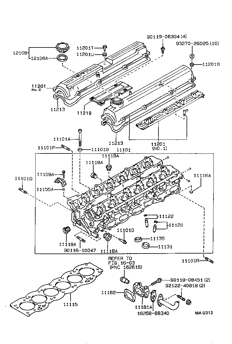  CHASER |  CYLINDER HEAD