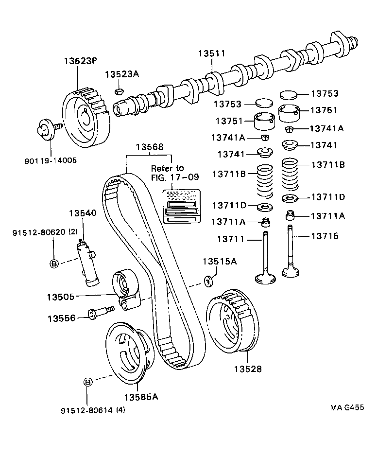  HILUX |  CAMSHAFT VALVE