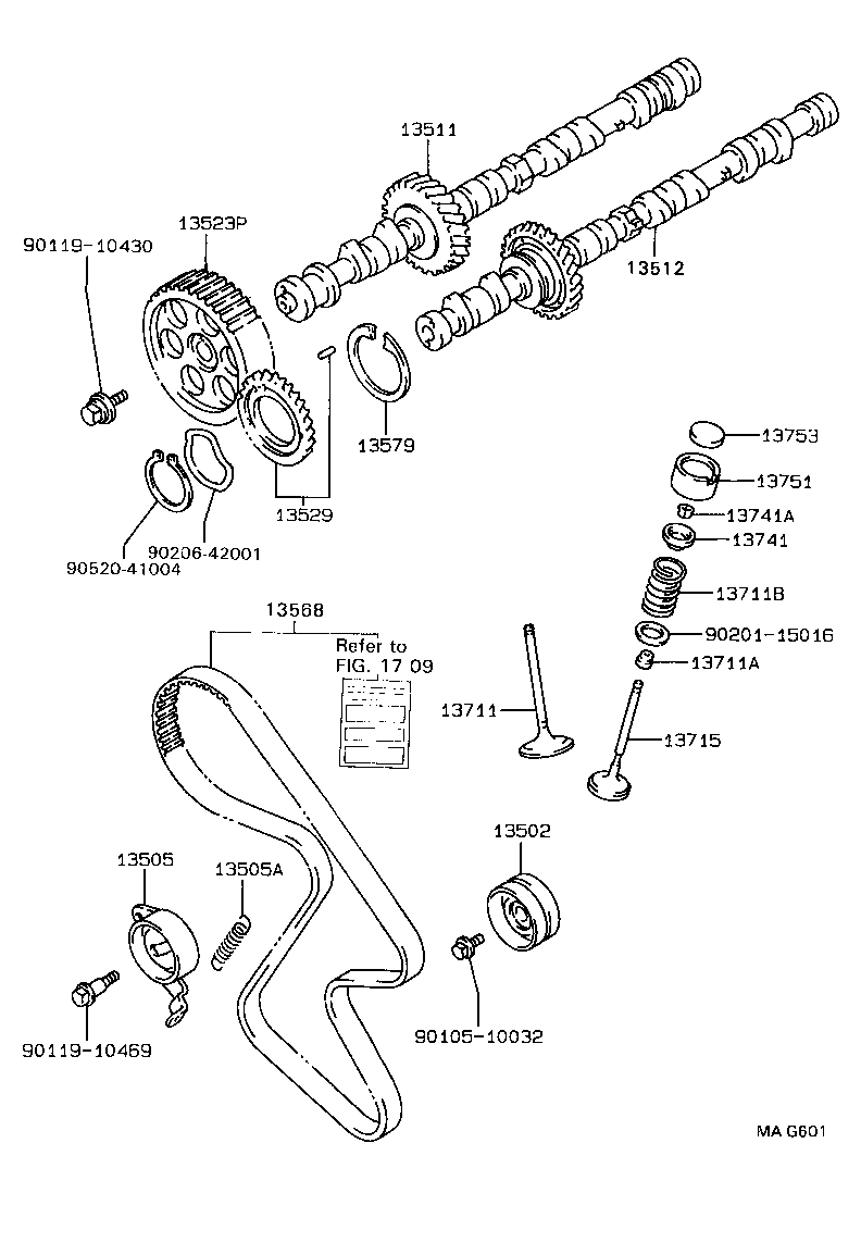  CHASER |  CAMSHAFT VALVE