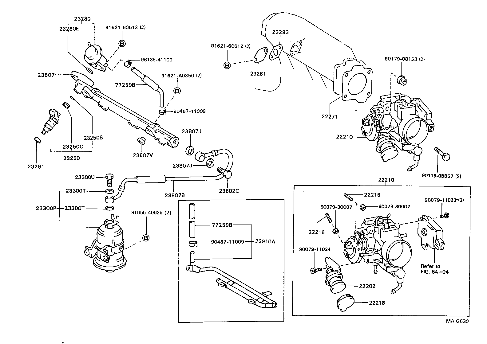  CARINA FF |  FUEL INJECTION SYSTEM