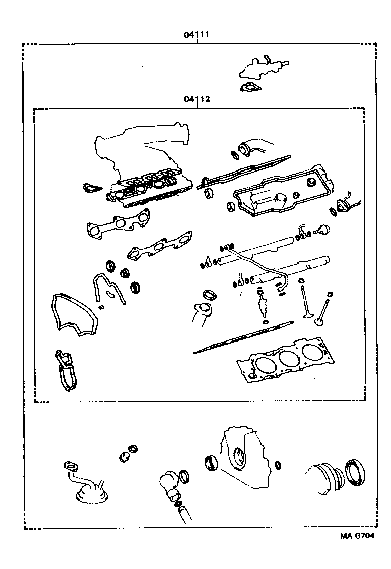  WINDOM |  ENGINE OVERHAUL GASKET KIT