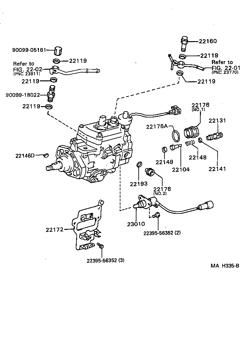  CROWN CROWN MAJESTA |  INJECTION PUMP BODY