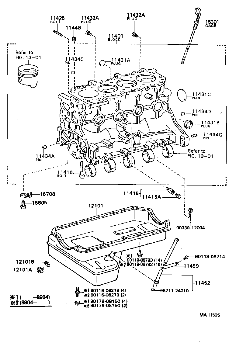  MARK 2 |  CYLINDER BLOCK