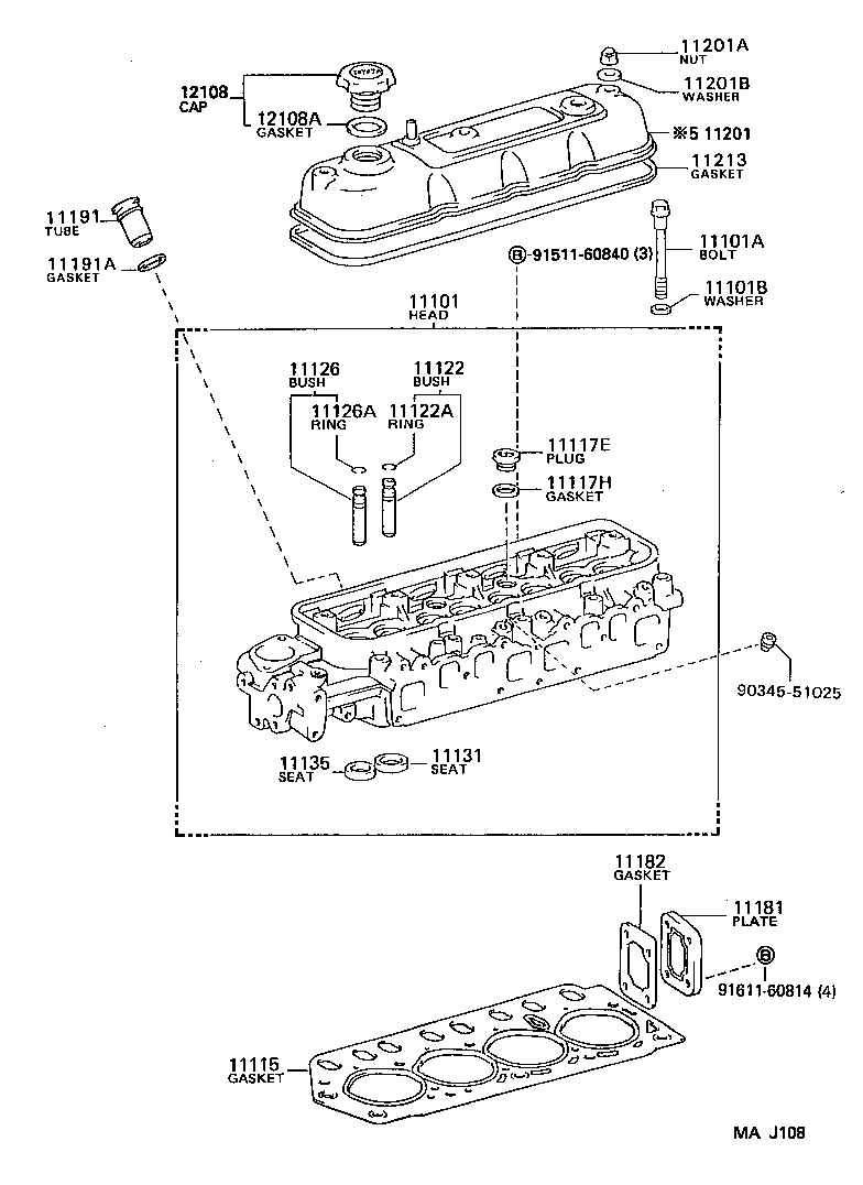  HIACE TRUCK |  CYLINDER HEAD