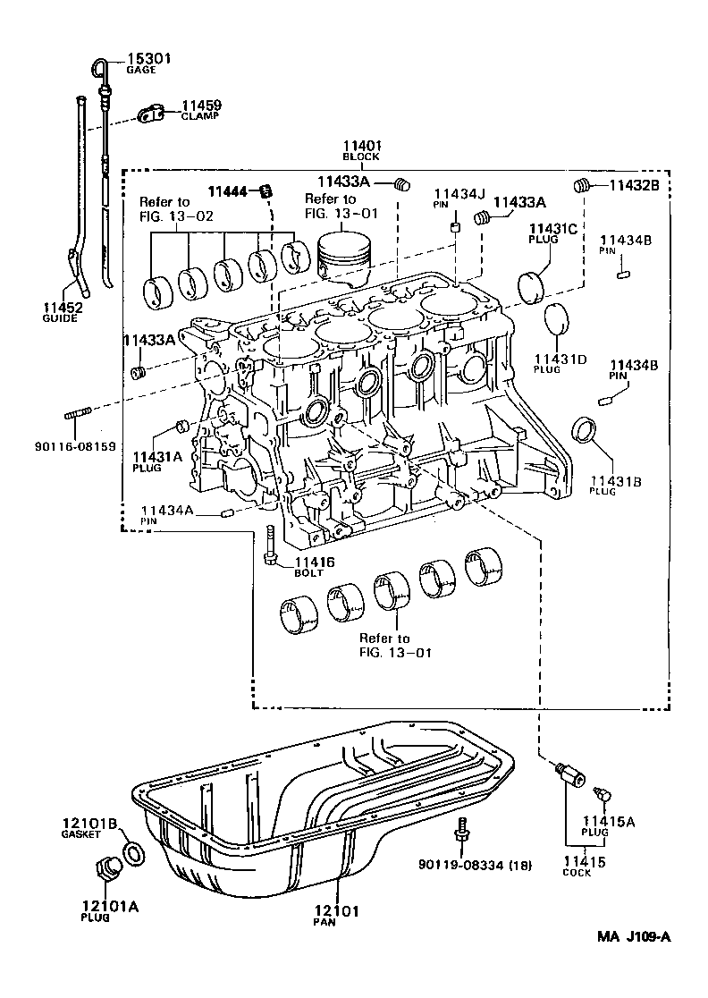  HIACE TRUCK |  CYLINDER BLOCK