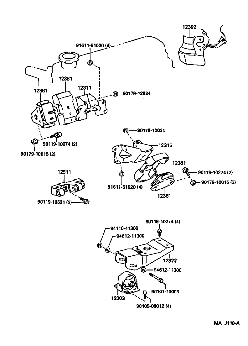  HIACE TRUCK |  MOUNTING